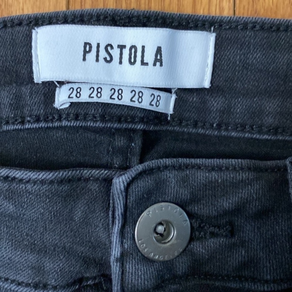 Pistola Black Mid-Rise 10" Skinny Jeans Size 28 Style P6632BEM-MID Revolve - Picture 8 of 8